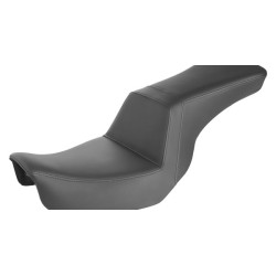 PartzBiz HD 806-04-194 - Saddlemen Tour Step-Up Seat Smooth Black 29” Harley Dyna FXD/WG FLD 06-17