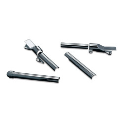 PartzBiz HD 8108 - Kuryakyn Chrome Rear Softail Swingarm Covers Accents Trim Harley Heritage 2007