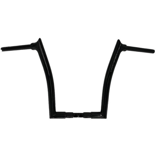 PartzBiz HD: 3490523-Fat Baggers 16” EZ Install Pointed Handlebar Ape Chrome Harley Road Glide 21-22