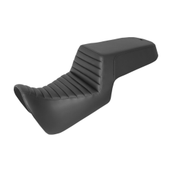 PartzBiz HD 821-34-171 - Saddlemen Step 2-Up เบาะหน้า Tuck-n-Roll โฟมดำ Harley Pan America 21+