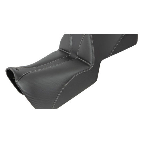 PartzBiz HD: 3489414-Saddlemen Adventure Tour Seat Standard คาร์บอนไฟเบอร์สีดำ Harley Pan America 21+