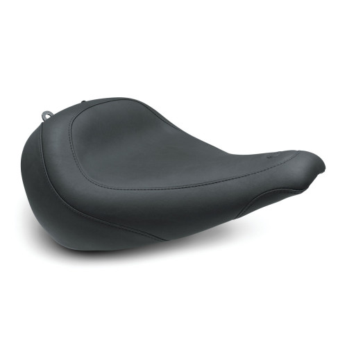 PartzBiz HD: 3469361-Mustang Black Wide Tripper Solo Driver Seat Diamond Harley Softail Fat Boy 18+