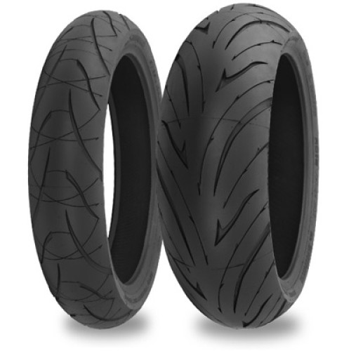 PartzBiz HD: 3464313-Shinko 016 Verge 2X 190/55ZR17 75(W) ยางหน้า Radial Street Bike Sport Touring