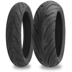 PartzBiz HD 87-4099 - Shinko 016 Verge 2X 200/50ZR17 75(W) Radial Front Tire Street Bike Sport Touring