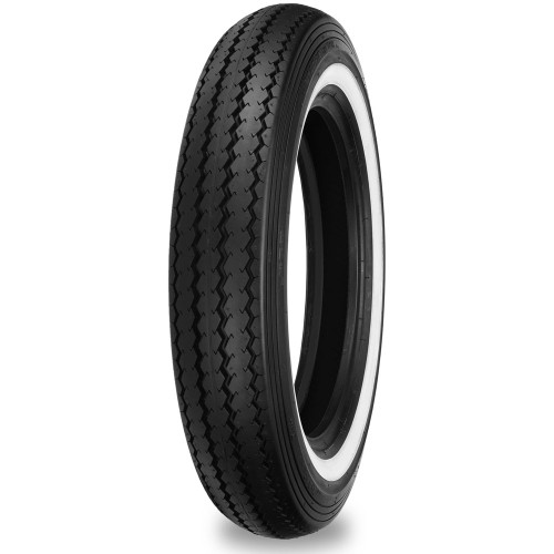 PartzBiz HD: 3463871-Shinko Tire Classic 240 Front 100/90-19 63H BIAS Whitewall WW Harley Tubeless
