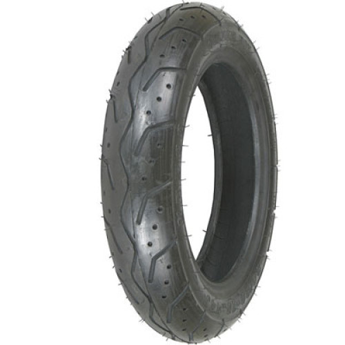 PartzBiz HD: 3464323-Shinko 560 Series Front Rear Tire 80/90-10 44J Bias Moped Scooter Modern Black