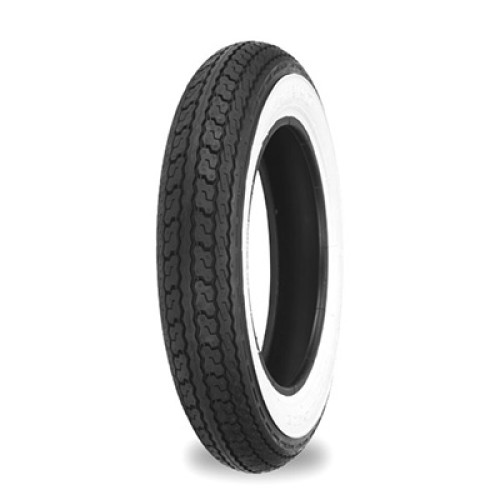 PartzBiz HD: 3464315-Shinko 550 Front Rear Tire 3.50-10 59J Whitewall Moped Scooter Classic Tubeless PartzBiz HD: 3464315-Shinko 550 Front Rear Tire 3.50-10 59J Whitewall Moped Scooter Classic Tubeless