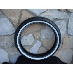 PartzBiz HD 87-4584 - Shinko 777 HD 120/70-21 White Wall Whitewall Front Tire Harley Touring Bagger