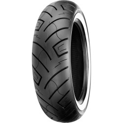 PartzBiz HD 87-4613 - Shinko SR777 150/70B18 76H Rear Whitewall Tire HD Harley Motorcycle