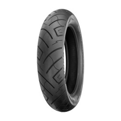 PartzBiz HD 87-4614 - Shinko 777 180/70B15 82H Rear Tire Cruiser Black Tubeless Motorcycle Heavy Duty