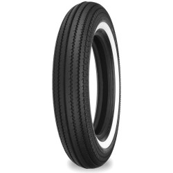 PartzBiz HD 87-4621 - Shinko 5.00-16 Super Classic 270 Whitewall ยางมอเตอร์ไซค์หน้าหรือหลัง Harley
