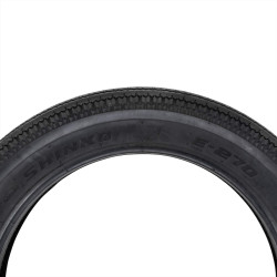 PartzBiz HD 87-4624 - Shinko 4.00-18 Super Classic 270 Blackwall Front or Rear Motorcycle Tire Harley