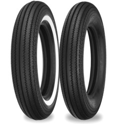 PartzBiz HD 87-4628 - Shinko Super Classic 270 4.50-18 Blackwall Front or Rear Tire Harley Motorcycle