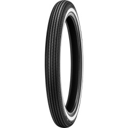 PartzBiz HD 87-4634 - Shinko 3.00-21 Super Classic 270 Whitewall Front or Rear Motorcycle Tire Harley