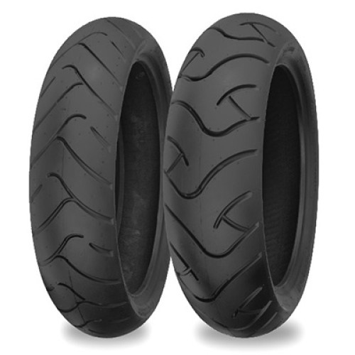 PartzBiz HD: 3464729-Shinko 880 Series 130/60ZR16 58W Radial Front Tire Black Street Bike Sport Race