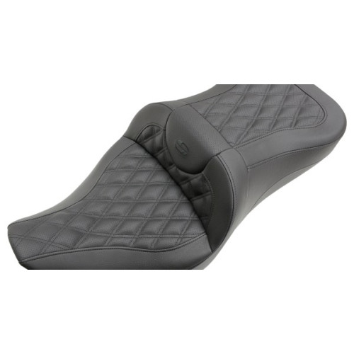 PartzBiz HD: 3459095-Saddlemen Lattice Stitch Road โซฟาที่นั่ง 97-2007 Harley Touring Bagger FLHR FLHX