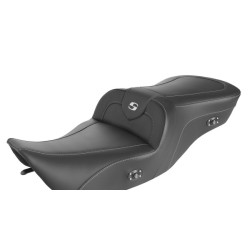 PartzBiz HD 897-06-185 - Saddlemen Roadsofa Seat Carbon Fiber Black GelCore Harley 97-07 Touring PartzBiz HD 897-06-185 - Saddlemen Roadsofa Seat Carbon Fiber Black GelCore Harley 97-07 Touring