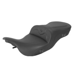 PartzBiz HD 897-07-187HCT - Saddlemen Roadsofa Extended Seat Black 2-Up Gel Heat Harley Touring 99-07 PartzBiz HD 897-07-187HCT - Saddlemen Roadsofa Extended Seat Black 2-Up Gel Heat Harley Touring 99-07