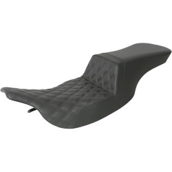 PartzBiz HD 897-07-192 - Saddlemen Tour Step-Up Front Lattice Stitch 29” Gelcore Harley Touring 99-07