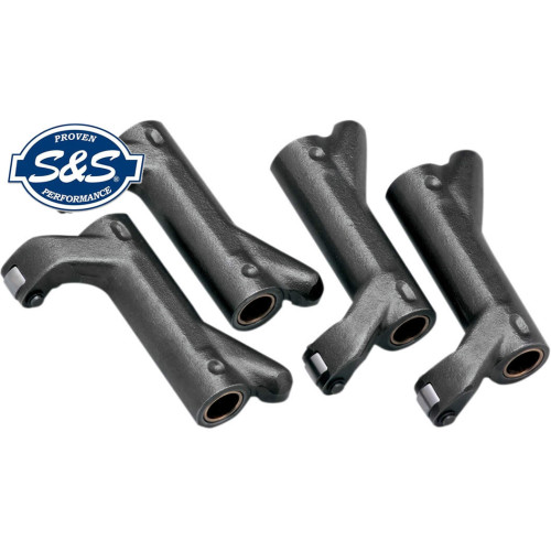 PartzBiz HD: 3441325-S&S Cycle 1.625:1 Forged Roller Rocker Arms Arm Set Harley Evolution Twin Cam PartzBiz HD: 3441325-S&S Cycle 1.625:1 Forged Roller Rocker Arms Arm Set Harley Evolution Twin Cam
