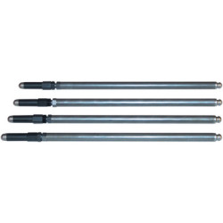 PartzBiz HD 93-5033 - S&S Adjustable Pushrods Chromoly Steel Performance Harley Sportster 1986-1990 XL