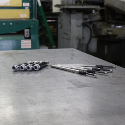 PartzBiz HD 930-0123 - Chrome S&S Quickee Adjustable Pushrods Covers Kit Harley 17+ Touring Softail M8