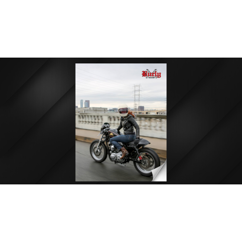 PartzBiz HD: 4421619-Burly Brand B12-6020B Black Scrambler 1" Handlebars Custom Chopper Harley 770161 0601-2118 06012118 best for bars 775272