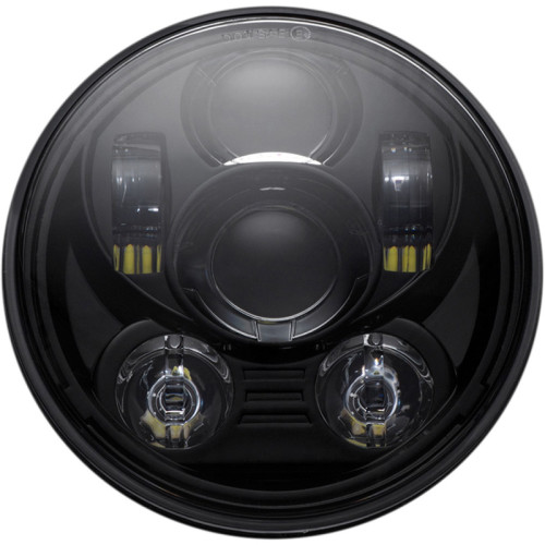 PartzBiz HD: -Custom Dynamics CD-575-B Black 5.75" LED Headlamp Harley Softail Dyna FXR