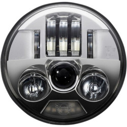 PartzBiz HD CD-575-H-C - Chrome 5.75 in. LED Halo Headlamp PartzBiz HD CD-575-H-C - Chrome 5.75 in. LED Halo Headlamp