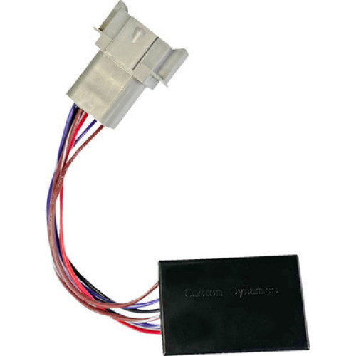 PartzBiz HD: -Custom Dynamics Auto-Cancel Turn Signal Module 8-Position Male Con Harley 96-00 CD-ATC-1 2050-0411 20500411 ฟรี harley touring electra road street glide king Harley light replacement อัพเกรด touring softail