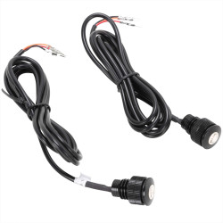 PartzBiz HD CD-BOLT-R2-B - Black LED Boltz Light w/Red Lens PartzBiz HD CD-BOLT-R2-B - Black LED Boltz Light w/Red Lens