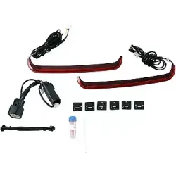 PartzBiz HD CD-INDBAG-INT-R - Low Profile Bagz w/Red Lens
