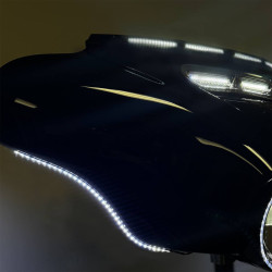 PartzBiz HD CD-LED-36-AW - Amber/White Dual Color LED Fairing Strips