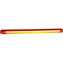 PartzBiz HD CD-LR-01-R - Luggage Rack LED Light Bar w/Red Lens