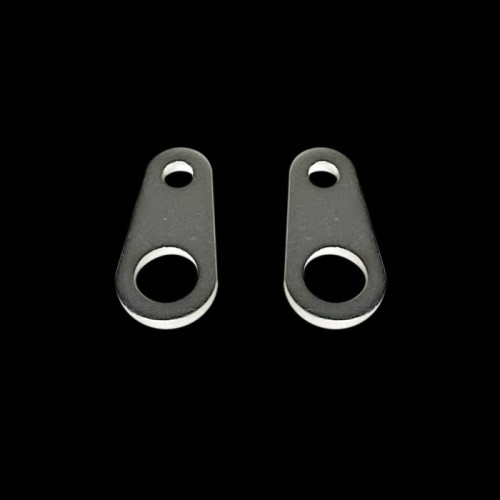 PartzBiz HD: -Custom Dynamics Black Micro Bullet LED Turn Signal L-Bracket Mount Harley