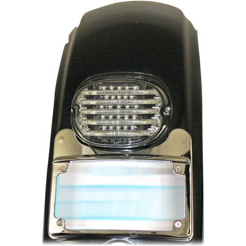 PartzBiz HD: -Custom Dynamics CD-TS-ELIM Chrome Turn Signal Eliminator Kit 97-19 FLH/T Touring 2040-2335 20402335 custom best light for 2009-2019 FLTCU FLHX FLHR FLTR FLHT fltrx ProBeam 