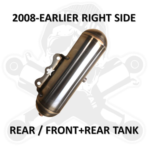 PartzBiz HD: 3491437-Dirty Air El Niño Steel Tank Rear Front 200psi Harley Touring 08-earlier