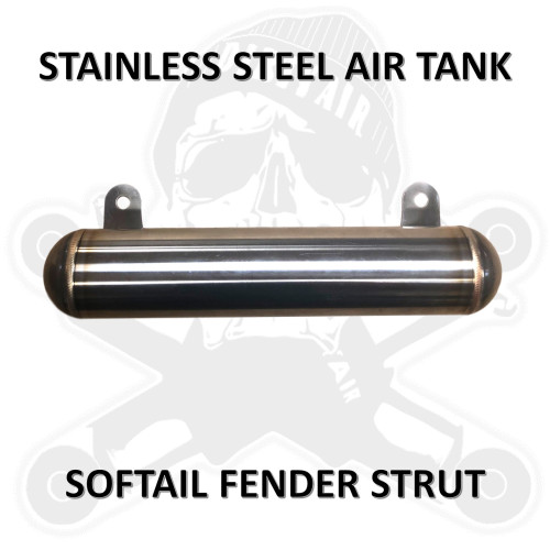 PartzBiz HD: 3491443-Dirty Air Softail Fender Strut ถังสแตนเลสด้านหลัง Harley Softail