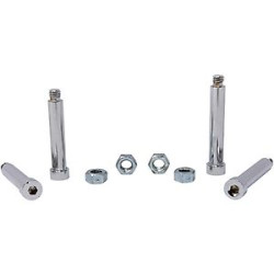 PartzBiz HD DS-190706 - Drag Front Caliper Bolt Set Kit Chrome Knurled Socket Harley Big Twin XL 77-83 PartzBiz HD DS-190706 - Drag Front Caliper Bolt Set Kit Chrome Knurled Socket Harley Big Twin XL 77-83