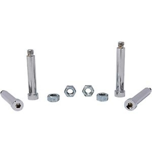PartzBiz HD: 3488852-Drag Front Caliper Bolt Set Kit Chrome Knurled Socket Harley Big Twin XL 77-83