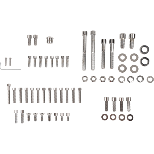 PartzBiz HD: 3488998-Drag Complete Motor Engine Bolt Set Kit 4-Speed Smooth Socket Harley FX FL 77-84 PartzBiz HD: 3488998-Drag Complete Motor Engine Bolt Set Kit 4-Speed Smooth Socket Harley FX FL 77-84