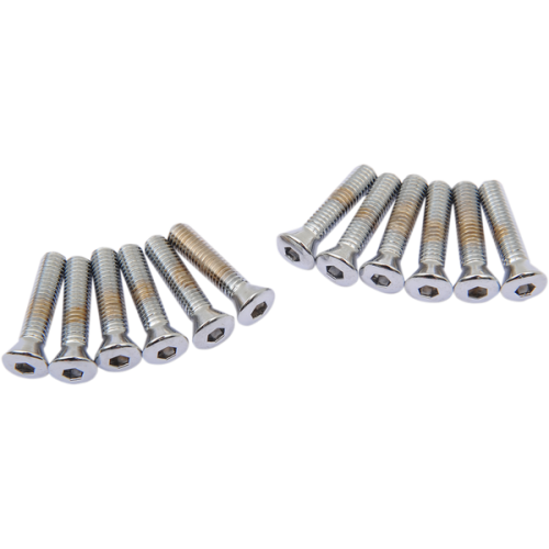 PartzBiz HD: 3488959-Drag Cam Cover Bolt Set Kit Chrome Smooth Socket Harley FL 36-69 Knuckle Panhead PartzBiz HD: 3488959-Drag Cam Cover Bolt Set Kit Chrome Smooth Socket Harley FL 36-69 Knuckle Panhead