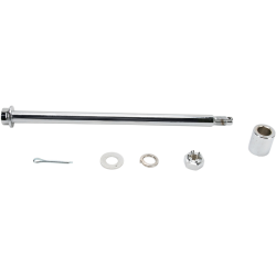 PartzBiz HD DS-223049 - Rear Stock Wheel Axle Spacer Kit Chrome Harley Big Twin Softail FLST FXST 84-99