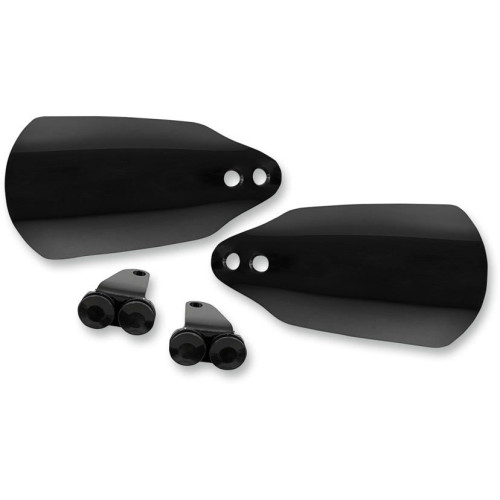 PartzBiz HD: 4409633-Memphis Shades MEB7217 Black Opaque Hand Guards Harley 14-18 FLHTK FLHTCU FLTR | MEB7217