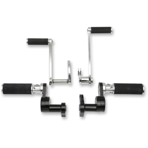 PartzBiz HD: 4414294-Jaybrake J-FL Series Chrome Full Rubber Forward Controls Harley Touring Models | J-970JFL-132 PartzBiz HD: 4414294-Jaybrake J-FL Series Chrome Full Rubber Forward Controls Harley Touring Models | J-970JFL-132