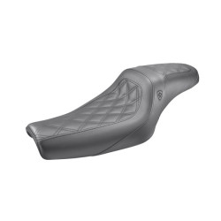 PartzBiz HD GL80711DB - Saddlemen STD X Lutzka Slim Pro Series Seat 3.3 Gal ถัง Harley XL Sportster 04+
