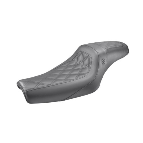 PartzBiz HD: 3466010-Saddlemen STD X Lutzka Slim Pro Series Seat 3.3 Gal ถัง Harley XL Sportster 04+