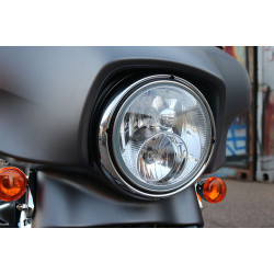 PartzBiz HD HCR - Black Headlight Correction Ring Plastic Bolt On Electra Glide Harley 84-99 Evo PartzBiz HD HCR - Black Headlight Correction Ring Plastic Bolt On Electra Glide Harley 84-99 Evo