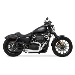 PartzBiz HD HD00559 - Freedom Performance Chrome Combat 2-1 Shorty Pipes ระบบท่อไอเสีย Harley 04+ XL PartzBiz HD HD00559 - Freedom Performance Chrome Combat 2-1 Shorty Pipes ระบบท่อไอเสีย Harley 04+ XL