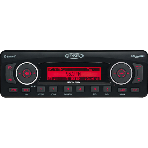 PartzBiz HD: 3449643-วิทยุสเตอริโอ Jensen Plug N Play อัพเกรดการเปลี่ยน Harman Kardon Touring ของ Harley